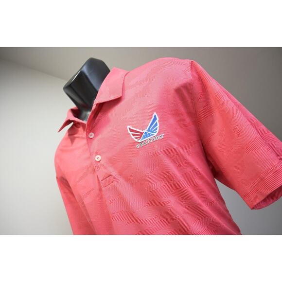 Puma Golf Polo DryCell Volition America Red Camo Athletic Shirt Mens Size Large - Picture 1 of 9